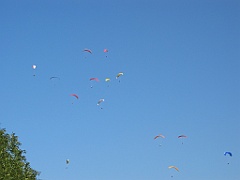 Nuée de parapentes 04